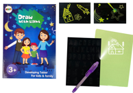 Light tablet za crtanje Graphic Lettering, crna