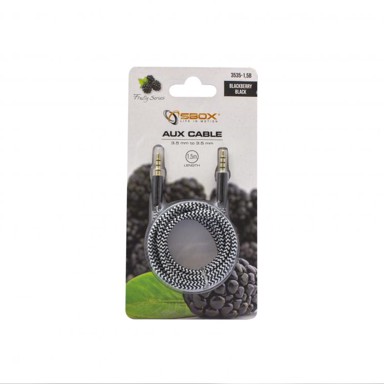 SBOX Kabel 3, 5-3, 5mm M/m, 1, 5m