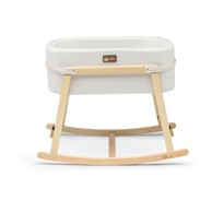 KALUNE DESIGN Kolijevka u bijelo-prirodnoj boji Hier