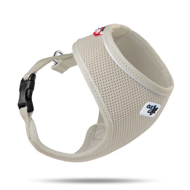 CURLI Oprsnica za pse Kylie Air-Mesh, bež, L