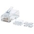 INTELLINER Utičnica RJ45 C6A, 8P/8C, 80 kom, UTP
