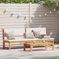 Ležaljka 3-u-1, masivna akacija