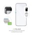 FIXED Zaštitno staklo Full Cover iPhone 16 Pro crna