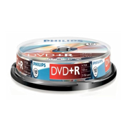 PHILIPS Prazni DVD DR4S6B10F/00, 4,7 GB