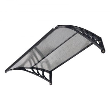 VEVOR Nadstrešnica za vrata, 755 x 1000 x 240 mm, siva