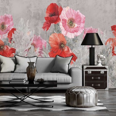 Foto tapeta Gray Meadow 450x315