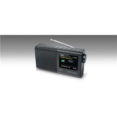 MUSE Prijenosni digitalni radio M-117 DB, crni