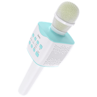 HOCO Mikrofon BK5, bežični, karaoke, 1200mAh, plavi