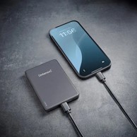 INTENSO Powerbank MW10000, 10. 000 mAh, magnetsko bežično punjenje, sivo