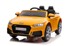 Auto na akumulator Audi TTRS, žuti