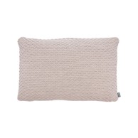 SÖDAHL Bež jastuk od mješavine pamuka i vune Wave Knit, 40 x 60 cm
