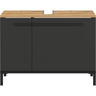 Ormarić za umivaonik Yonkers, 80x59 cm, siva