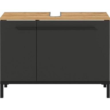 Ormarić za umivaonik Yonkers, 80x59 cm, siva