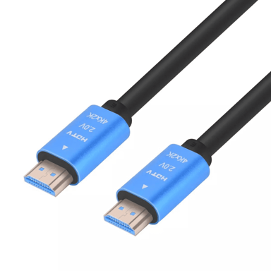 KEDO Hdmi kabel muški-muški ver. 2.0 4K 2 m, zlato