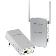 NETGEAR Powerline adapter PLW1000, 1000 Mbit/s, Gigabit Ethernet, Wi‑Fi, bijela