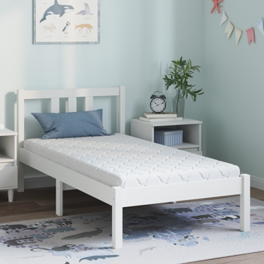 Madrac 160x80 cm, 100% poliester, bijelo