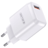 JELLICO Kućni punjač A77, USB-A, Lightning kabel, Quick Charge, 22,5 W, 3 A, bijela, EU blister