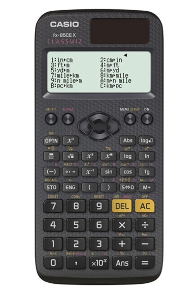 CASIO Znanstveni kalkulator FX-85CEX, 379 funkcija, crni