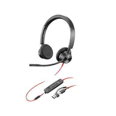 HP Slušalice Poly Blackwire 3325 Stereo, žičane