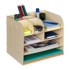 NORTHIX Organizator za stol s 10 pretinaca, drveni izgled
