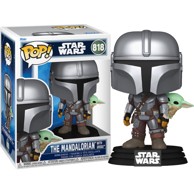 FUNKO POP Figura STAR WARS MANDALORIAN GROGU, 9 cm