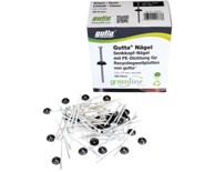 GUTTA Čavli s brtvom crni 50/1