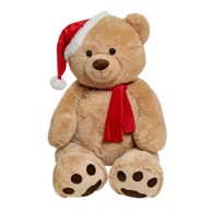 FREE 2 PLAY veliki pliš medo Santa, 130 cm