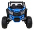 Buggy na akumulator UTV-MX, 4x4, plavi, dvosjed