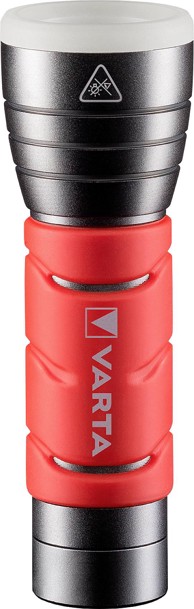 VARTA Ručna LED svjetiljka 17627101421, crno-crvena