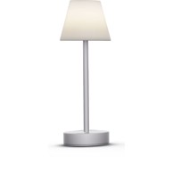 NEW GARDEN Stolna lampa Lola Slim 30 Akku, svemirski siva