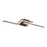 TRIO Crna LED stropna svjetiljka 16x54 cm Viale