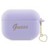 GUESS Futrola Silicone Charm Heart, za AirPods Pro 2, ljubičasta