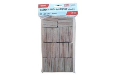 ENPRO Klinovi za pločice, drveni, 55 × 20 × 10–5 mm, 51 kom