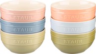 STAUB Set 6 zdjelica Serving 12 cm, višebojne