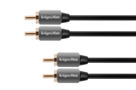 KRÜGER&MATZ Kabel 2RCA-2RCA 3,0 m