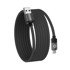 MOBILE-ORIGIN Kabel za punjenje i prijenos podataka MC2-USBA-1M-BLK, magnetski, USB-A na USB-C, 1 m