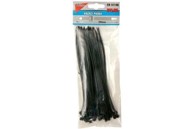 J.A.D. TOOLS Vezice za kablove 200 × 3,6 mm, 100 kom, crne