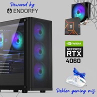 FUTURAIT Stolno računalo Endorfy GamerPC / AMD Ryzen 5 7500F, 16GB, 1TB SSD, NV RTX 4060, Windows 11 Pro