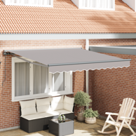 Skrovita tenda 300x250 cm, poliester, morska plava