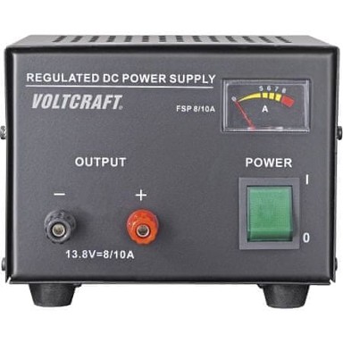 VOLTCRAFT Adapter za napajanje FSP-1138 (13,8 V DC / 8 A / 110 W), crna