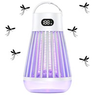 LEAN 28882 električna UV lampa protiv komaraca i letećih insekata – 2000 V, 2000 mAh, USB-C, do 9 h