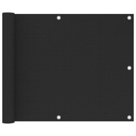 Balkonski zastor 75 x 300 cm HDPE, antracit