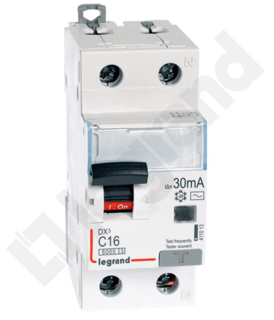 LEGRAND Diferencijalni prekidač 2P 16A C 0,03A tip AC P312 DX3