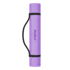REBEL ACTIVE Prostirka za gimnastiku, za jogu, pilates i fitness, 200 x 115 cm, debljina 1 cm, TPE, ljubičasta