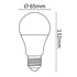 ASALITE LED žarulja A65, 18W, 4000K, 2000 lm