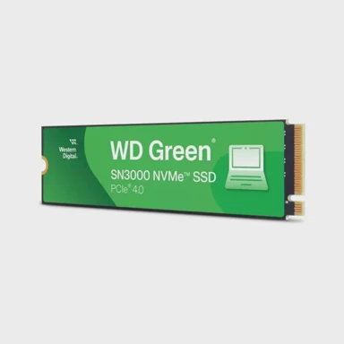 WD SSD disk Green SN3000, 500 GB, PCIe NVMe, M.2 2280