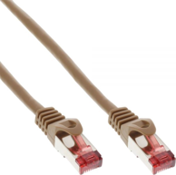 INLINE Mrežni kabel 76407K Cat6 S/FTP, 7,5 m, smeđi