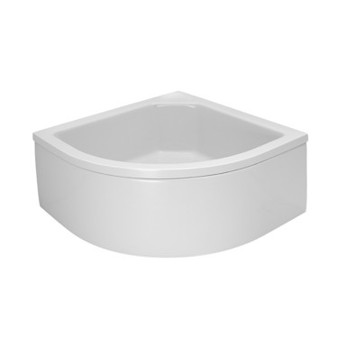 AQUAART Tuš kada Monaco 80 s oblogom polukružna duboka 800x800x365