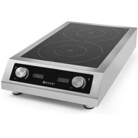 HENDI Dvostruko indukcijsko kuhalo 2 x 3500 W 239346
