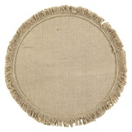 DOUCEUR D'INTÉRIEUR Podmetač od jute ø 38 cm Frangyss